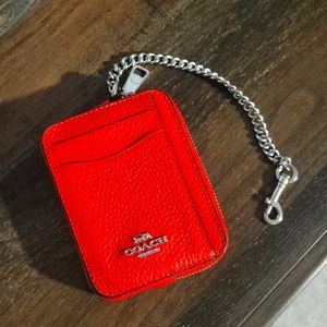 Coach Zip Card Case
